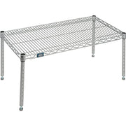 Nexelate Silver Epoxy Wire Dunnage Rack – Wire, Silver, Model P1836EP