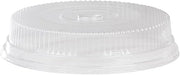 Detroit Forming Caterware OPS Plastic Round Snap-On Dome Lid For 18" Catering Platter, 18.25" Diameter x 3.5" Height, 50/Case