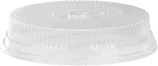 Detroit Forming Caterware OPS Plastic Round Snap-On Dome Lid For 18" Catering Platter, 18.25" Diameter x 3.5" Height, 50/Case