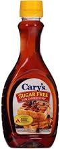 Carys Sugar Free Low Calorie Syrup, 12 Fluid Ounce -- 12 per case.