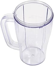 Kenwood KW711633 Travel Mug for Blender/Smoothie Maker, 400 ml, Clear, 1 Count (Pack of 1), BPA Free, Dishwasher Safe