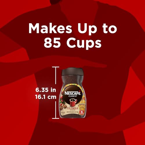 Nescafe 6 Ounce (Pack of 2) / 1 / 2 Instant Coffee