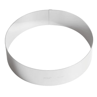 Ring Cakes up to 24 " by PADERNO – Diametro 24 cm, 24 inches, Stainless Steel, Gray, Model 47534-24