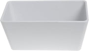 HUBERT Pan Housing 1/3 Size White Melamine - 12 3/4"L x 7"W x 6"H