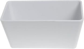 HUBERT Pan Housing 1/3 Size White Melamine - 12 3/4"L x 7"W x 6"H