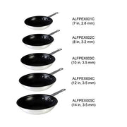 Thunder Group Bk/Silver / 7 IN / Music Woks & Stir-Fry Pans