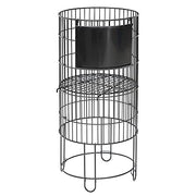 HUBERT Black / 15.0 pounds / 1 Trash, Recycling & Compost