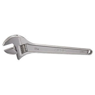 765 Adjustable Wrench by RIDGID – Small, Alloy Steel, Silver, Model 86922