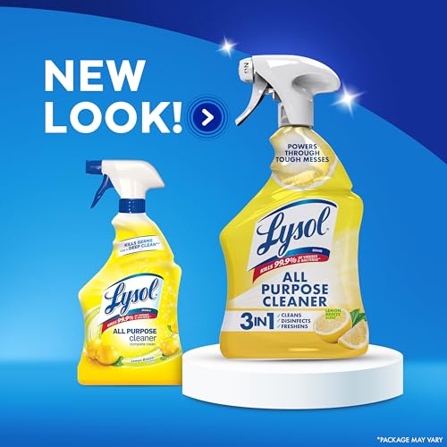 Lysol 32 Fl Oz (Pack of 1) / Lemon Breeze / Lemon All-Purpose Cleaners