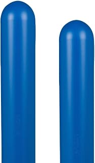BollardGard 8" x 72" 2-Pack Round Top Bollard Cover- Innoplast (Blue No Tape)