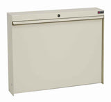 Wallwrite Fold-up Desk by DATUM – Steel, Black, Model WW-100-T25