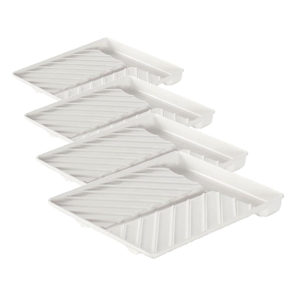 Nordic Ware White / 11.9" x 10.3" x 1.3" (Pack of 4) / Bacon Tray & Food Defroster Bakers