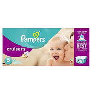 Pampers Size 5 / 96.0 / Multicolor Baby Diapers