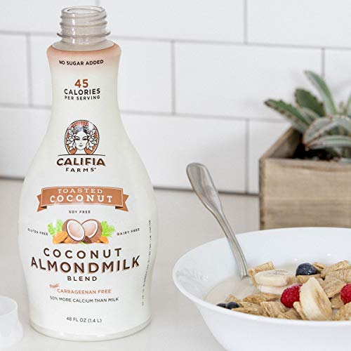 Califia Farms Toasted Coconut / 48 Fl Oz (Pack of 2) / 1 Coconut Water