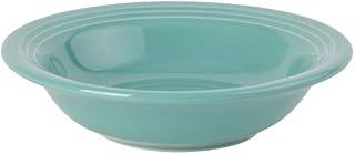 Tuxton China CID-052 Fruit Dish, 4-1/2 oz., 5-3/8" Diameter, Round, Microwave and Dishwasher Safe, Oven Proof, Fully Vitrified, Ceramic, TuxCare, Healthcare, Concentrix, Island Blue, Pack of 12
