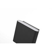 Clyde LED Outdoor Wall Sconce Black by Lighting Design – 8", Aluminum, Black, Model OD507W9BK
