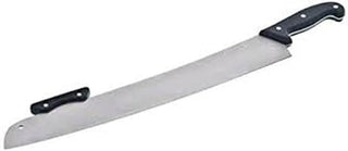 Inc. American Metalcraft PPK17 Stainless Steel Pizza Knife with Double Handles, 18" Blade, Silver