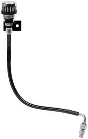 Transmission Breather Kit by Allstar Performance – Stock, Stainless Steel, Black, Model ALL36147