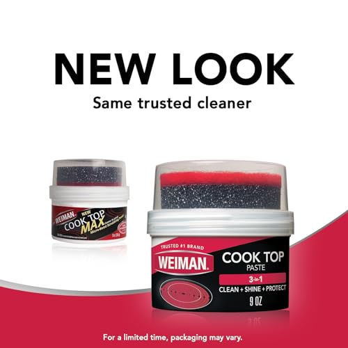 Weiman 1 / 9 Ounce (Pack of 1) / 9 Oz Single Cooktop Cleaners