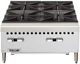 VULCAN VCRH12 Restaurant Series 12" LP Gas 2-Burner Hotplate