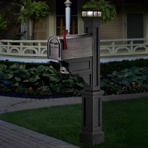 Mayne Black / 6.5x6.5 / Industrial Post Lights