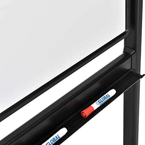 Global Industrial 75"W x 69"H / White / Industrial Dry Erase Boards