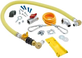 T&S Brass, HG-4D-48GS-K-PS, 3/4" x 48" GH,QDV,SwiveLinks,Els,Posi-st