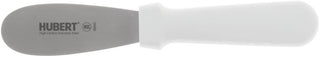 HUBERT Sandwich Spreader Stainless Steel with White Polypropylene Handle - 3 1/2" L Blade