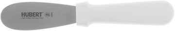 HUBERT Sandwich Spreader Stainless Steel with White Polypropylene Handle - 3 1/2" L Blade