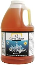 Sweet Select Organic Pure Blue Agave Sweetener by Barkman Honey – Pack of 4