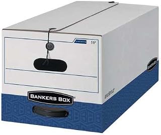 Bankers Box Ltr, String Button, PK12