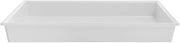 HUBERT Full Size White Melamine Cold Food Pan - 12 2/5"L x 20 1/5"W x 2 1/2"D