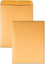 Quality Park Open-End Catalog Envelopes, Gummed, Brown Kraft, 10 x 13, 100 per Box, (41667) | (Pack of 5)