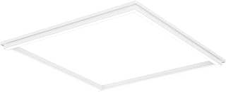 Lithonia Lighting Frame 2x2 LED Lay-in Ceiling Light, 2 ft. x 2 ft. Lighting Fixture for Offices and Classrooms, 3000/4000/5000 Adjustable Lumen Output, 3500K/4000K/5000K Switchable Color Temperature