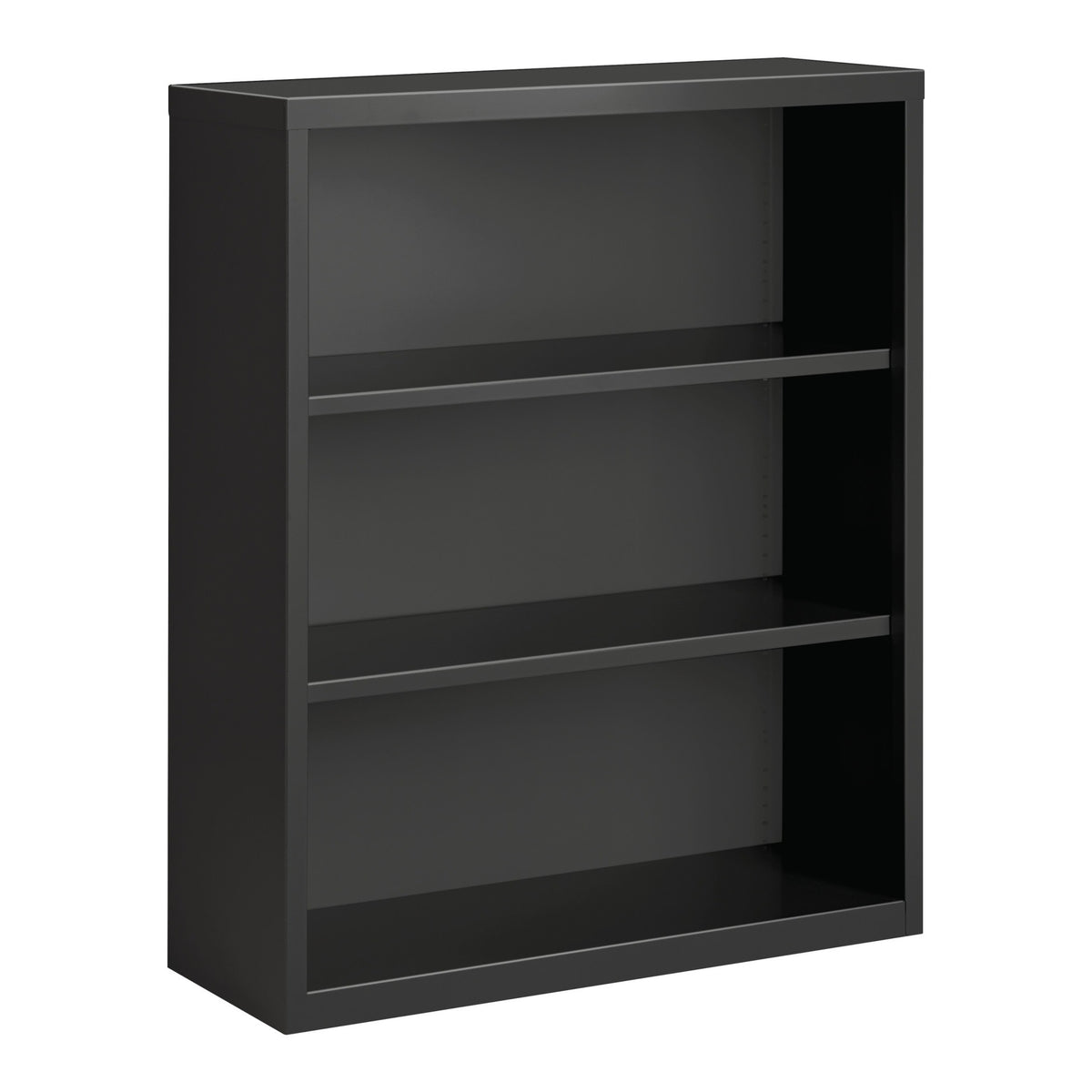 Hirsh 21989 Steel Bookcase, 34 1/2" Wide, Beige - Default Title