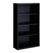 Hirsh Steel Bookcase, 34 1/2" Wide - Charcoal