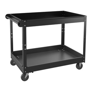 Hirsh Utility Cart, 32" High, Black - M