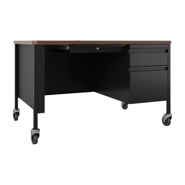 Hirsh Desk, 30" x 48" - Black Walnut