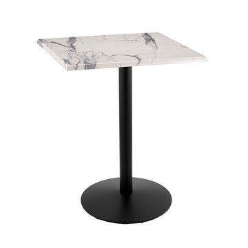 Holland Bar Stool OD214 Table, 30" x 48" - Faux Marble
