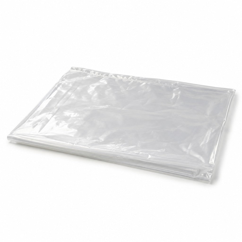 Lavex LDPE Plastic On Roll, 45" Long, Clear, 50/Roll