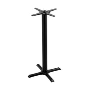 Holland Bar Stool OD211-3042 Powder Coated Steel Table Base, 30" x 30", Black - Default Title