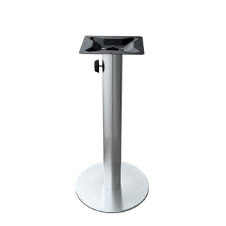 Holland Bar Stool OD219 Aluminum Table Base, Silver - 29"