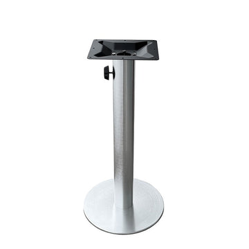 Holland Bar Stool OD219 Aluminum Table Base, Silver - 29"
