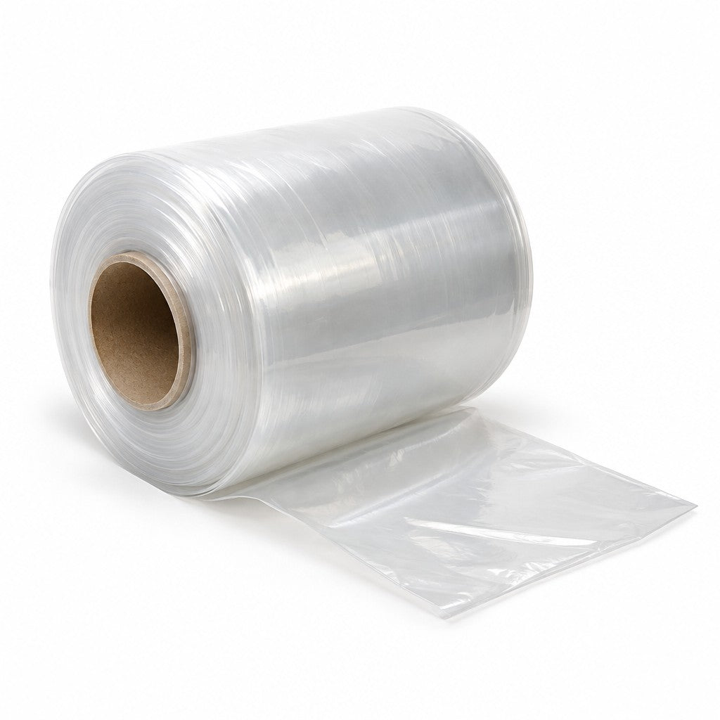 Lavex LDPE Plastic Tubing Roll, Clear