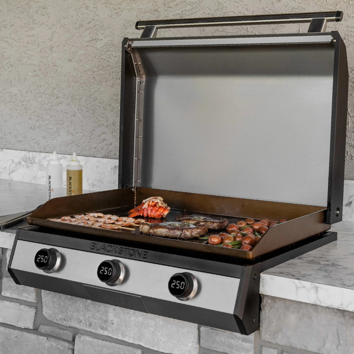 Blackstone 8010 Steel Griddle, 30 1/2" Wide, 240V - photo 2