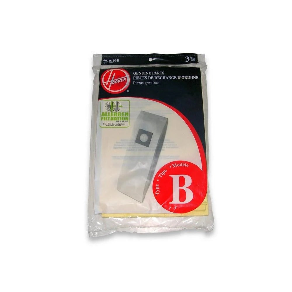 Hoover 4010103B Vacuum Bag, 3/Pack - Default Title