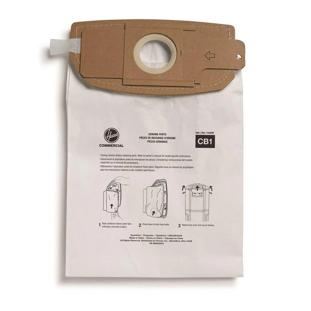Hoover AH10173 Vacuum Bag, 10/Pack - Default Title