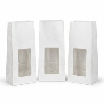 Choice Kraft Paper Cookie Bag, 3" x 5", White