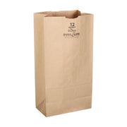 Duro Bag Kraft Paper Bag, Brown, 400/Bundle - 13 3/4"