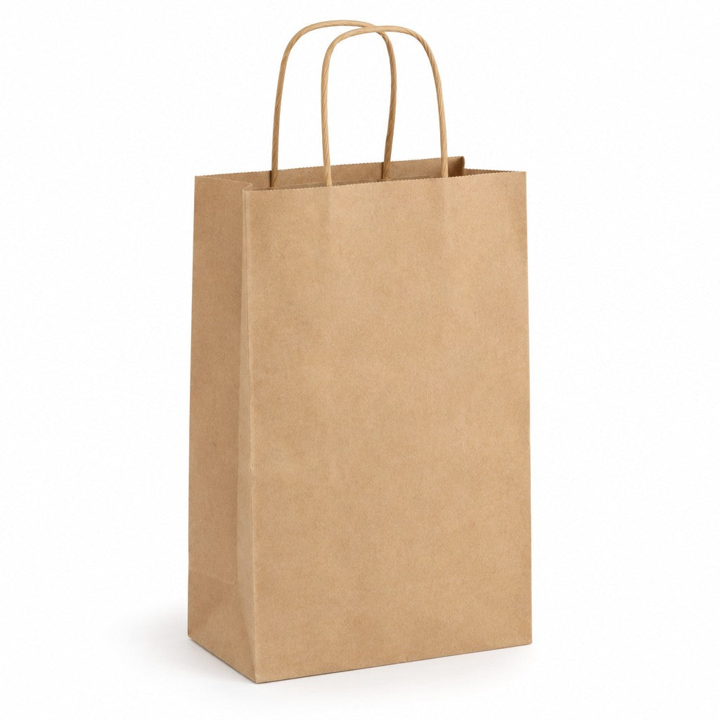 Choice Paper Bag, 6 1/2" Wide, Brown